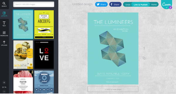 Canva for blog posts