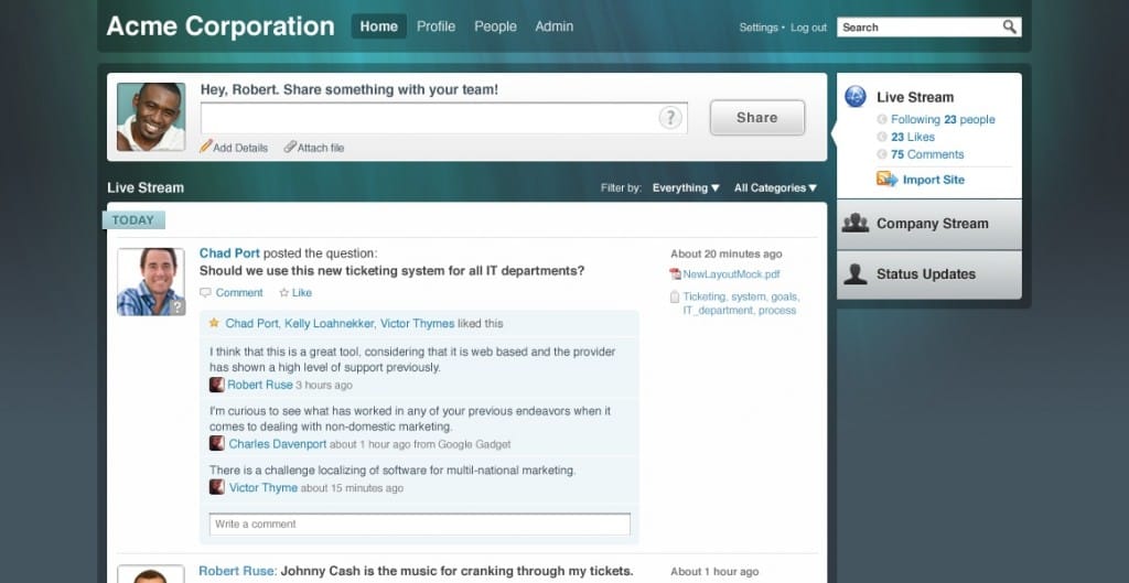 SocialCast