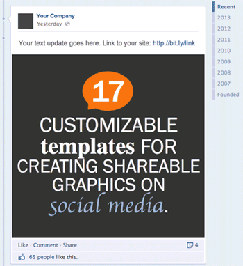 Customizable Image Templates