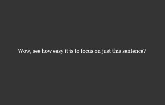 White space in content writing