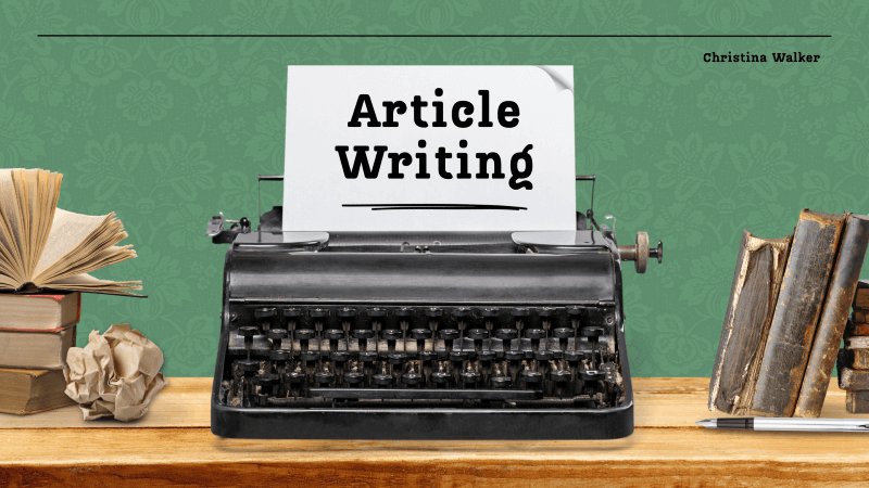 Article Writing Services