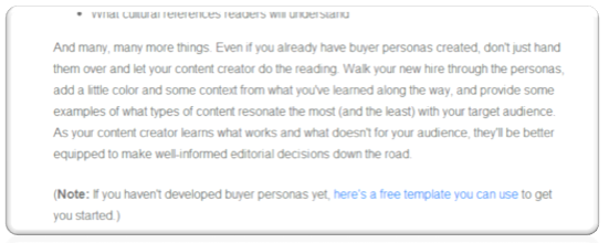 Blog Tricks - Text CTA On Hubspot