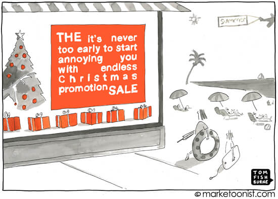 Content marketing mistakes being irrelevant