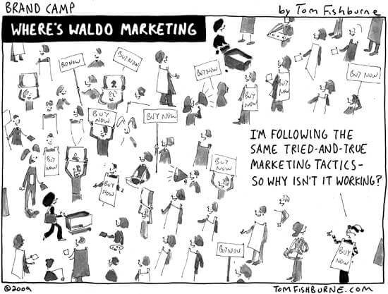 Content marketing mistakes not being agile