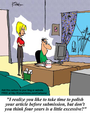 Content marketing mistakes obsessive self editing