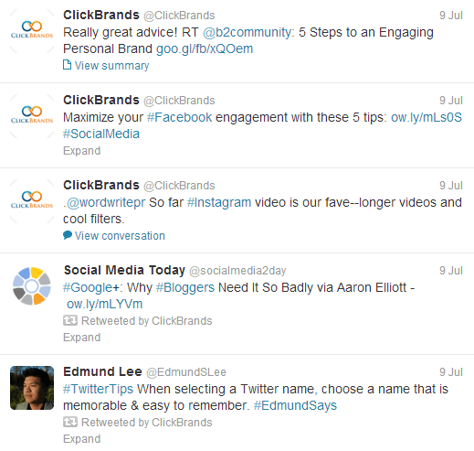 Content Promotion Strategy - Click Brands