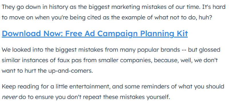 eBook Promotion - Hubspot