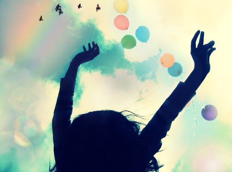 Positivity in blog posts