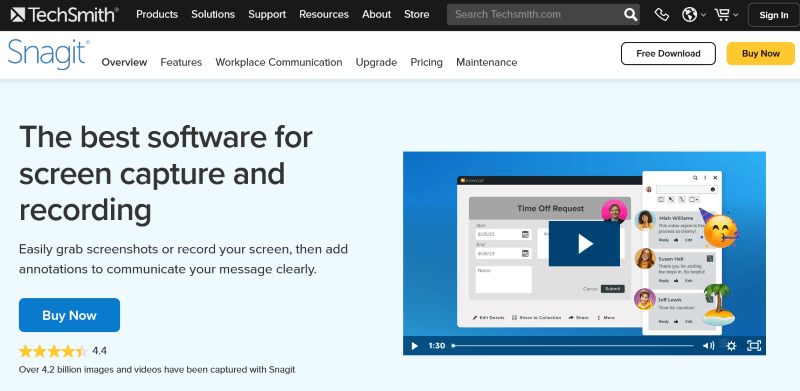 TechSmith - Screen Capture Software