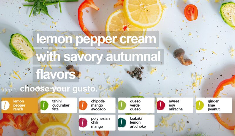 Whatsyourgusto.com Navigation