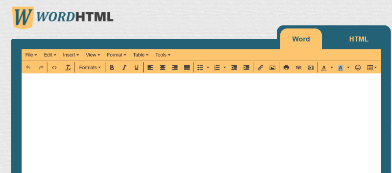 Word to HTML